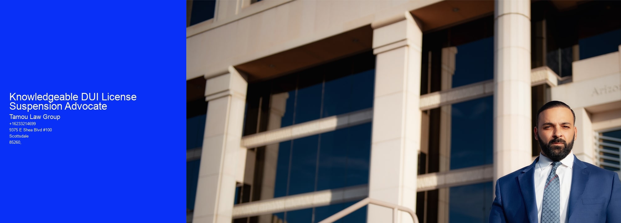Knowledgeable DUI License Suspension Advocate